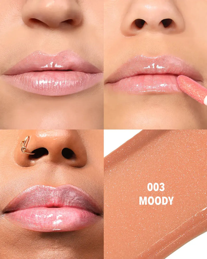 Lip oil glaze Moira Plumper 03 Moody
