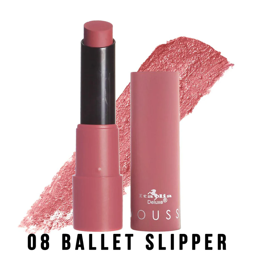 Labial barra Mousse Italia Deluxe 08 Ballet Slipper