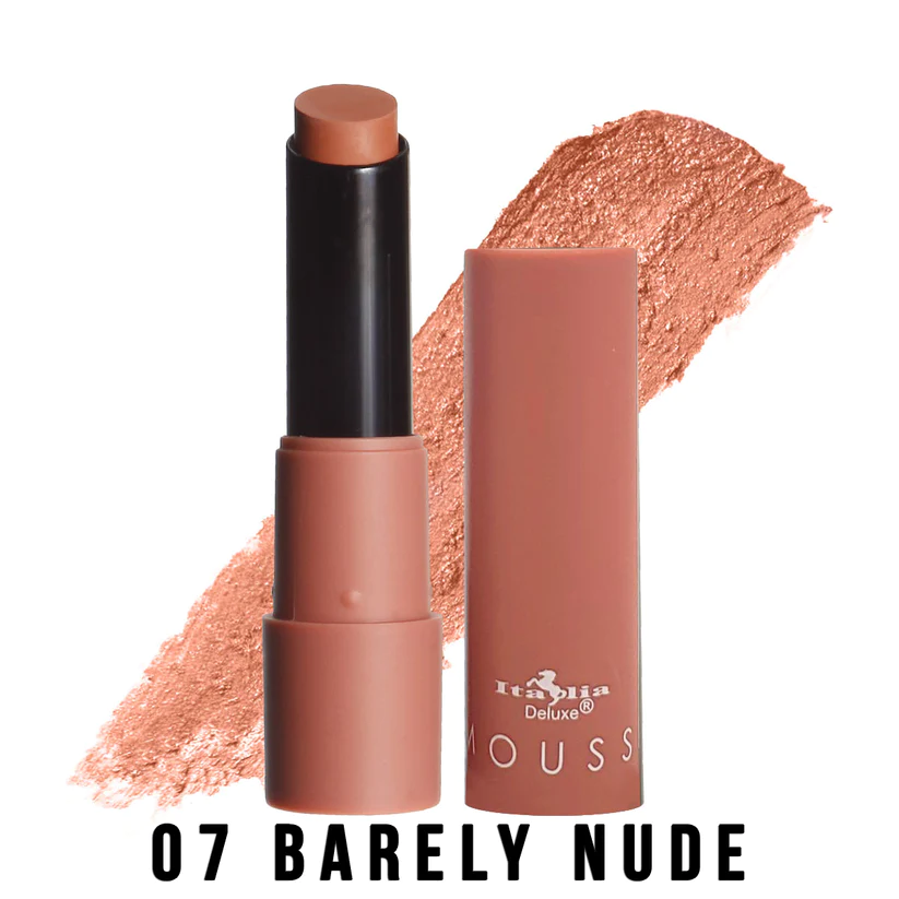 Labial barra Mousse Italia Deluxe 07 Barely nude