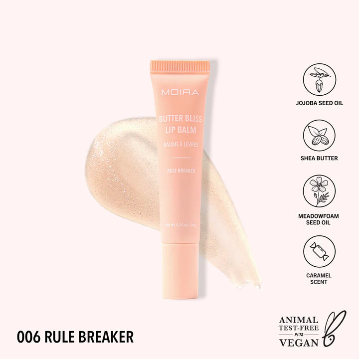 Bálsamo labial Moira Butter bliss 06 Rule breaker