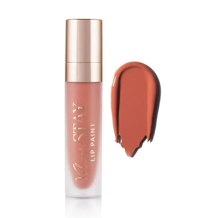 Labial líquido mate Beauty Creations Velvet stay Soft Side
