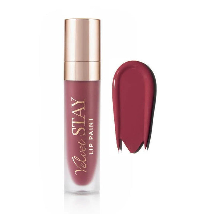 Labial líquido mate Beauty Creations Velvet stay Nova