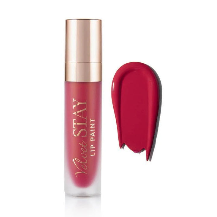 Labial líquido mate Beauty Creations Velvet stay Berry Me