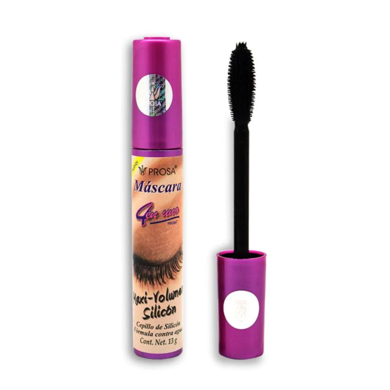 Mascara de pestañas Prosa Maxi volumen silicon Negro