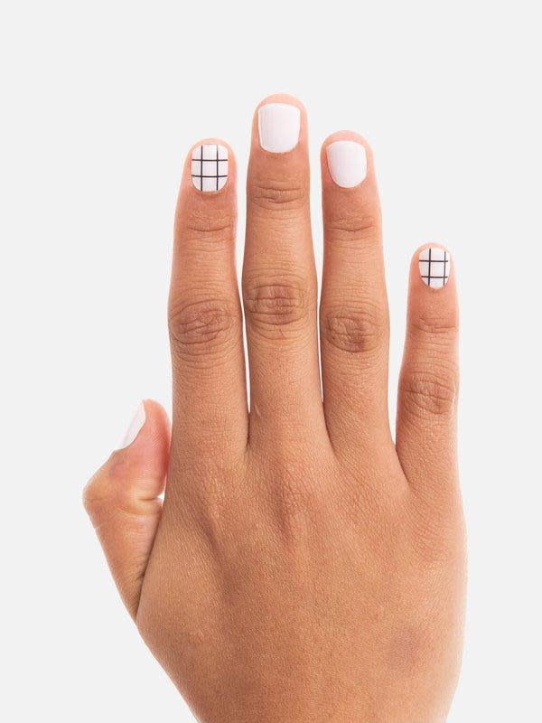 Pegatinas de gel para unas Ellaz Print CT012 24 piezas