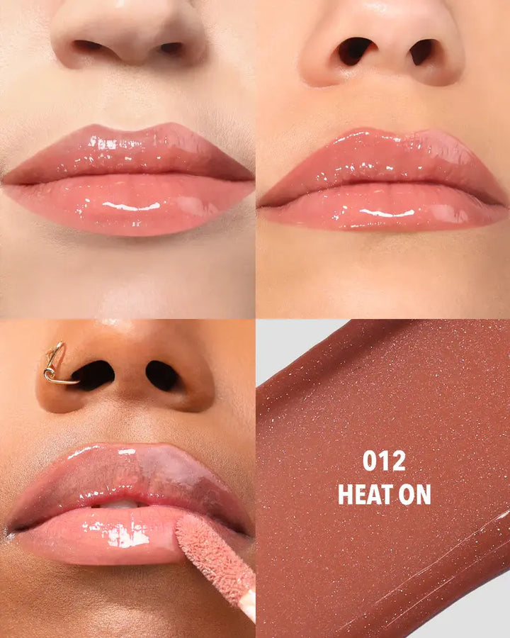 Lip oil glaze Moira Plumper 12 Heat on