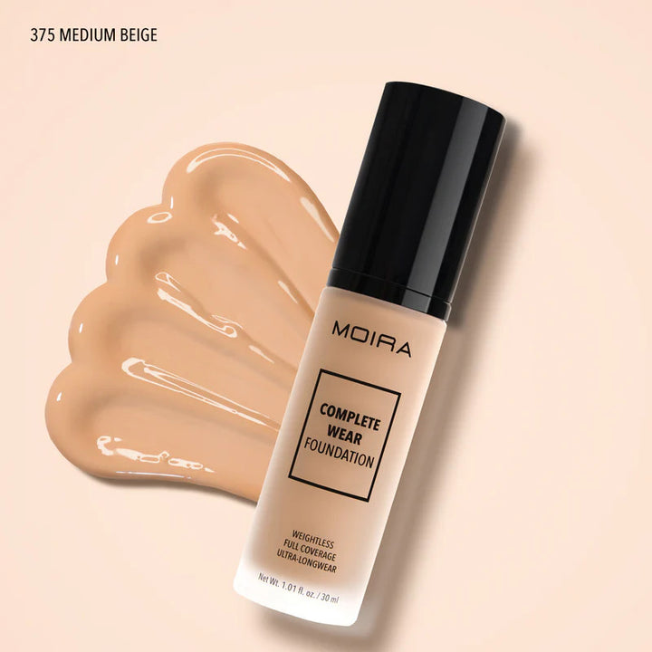 Maquillaje líquido Moira 375 Medium Beige