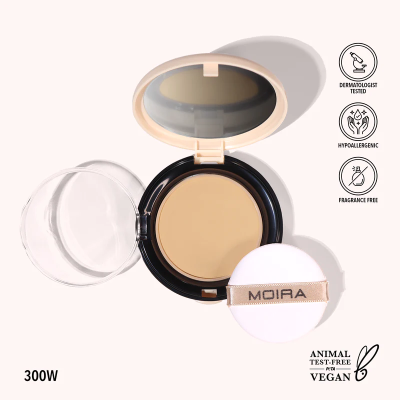 Polvo compacto Moira 300W