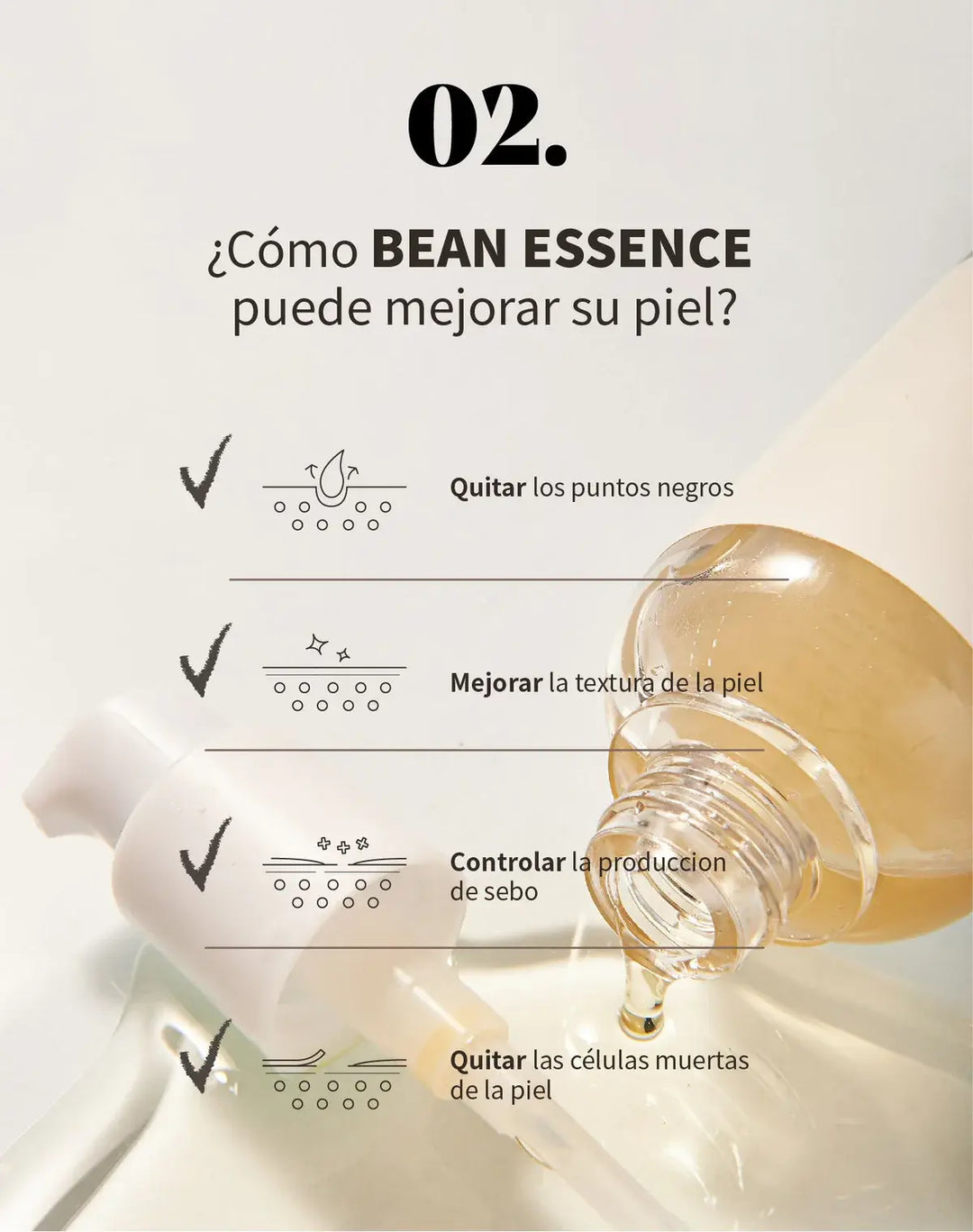 Escencia Mixsoon Bean Essence 50 ml