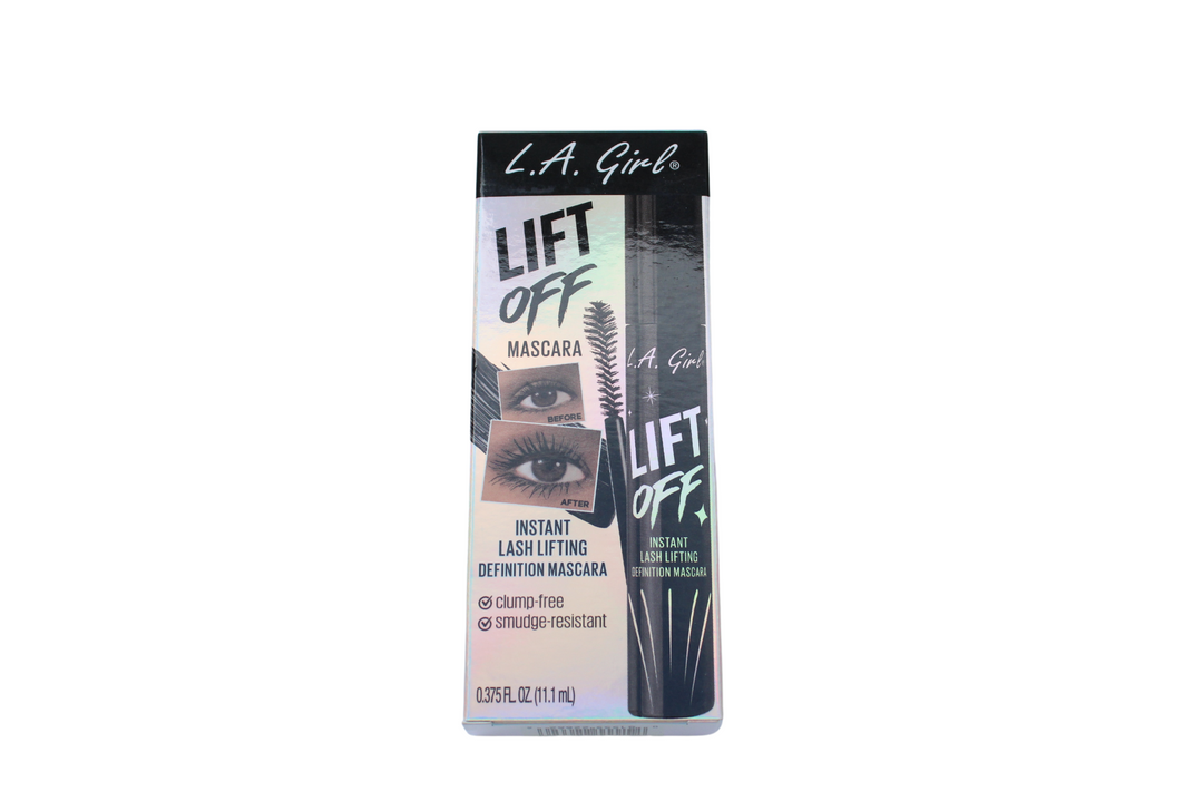 Máscara de pestañas Lift off LA Girl Negra