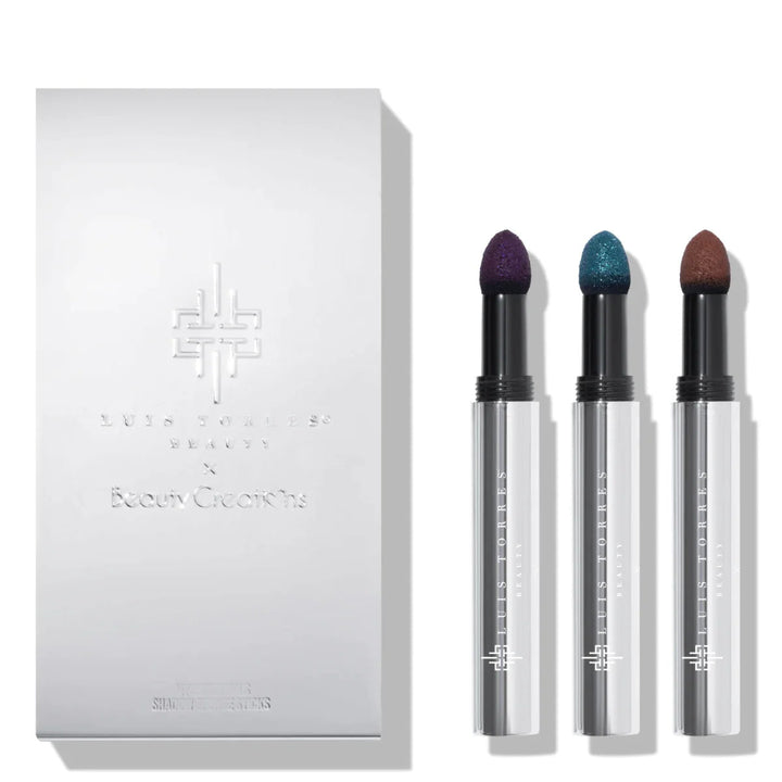 Sombra en lapiz con esponja Beauty Creations x Luis Torres My essentials 3 piezas