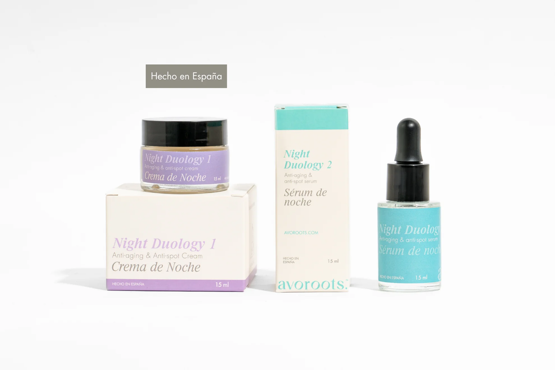 Duo noche Avoroots Crema y suero