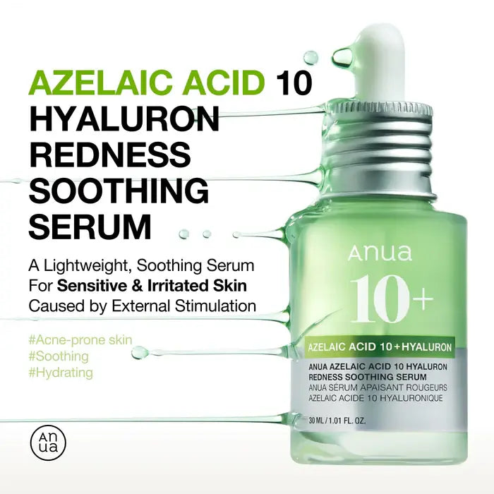 Suero Calmante Azelaic Acid 10 Hyaluron Anua 30ml - Iconika Beauty Shop