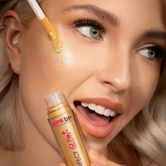 Iluminador Liquido Pink up Perfect Glow 05 Bright 9g Pink Up