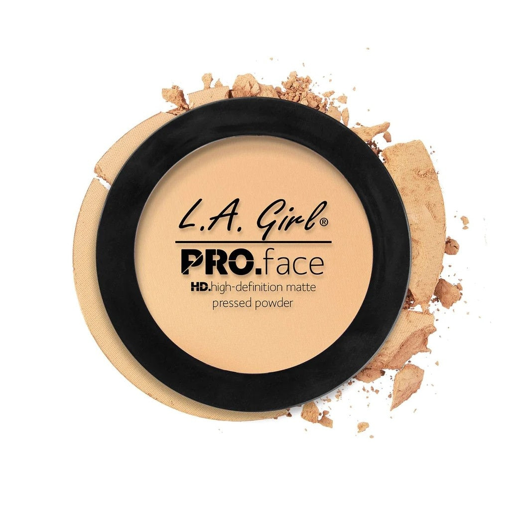 Polvo compacto mate La Girl Creamy natural