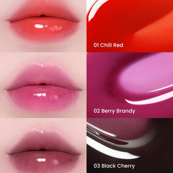 Lip oil Tocobo Plumping 02 Berry Brandy - Iconika Beauty Shop