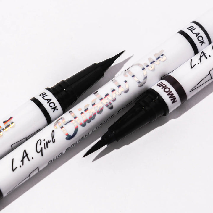 Delineador liquido La Girl Blissful Duo Black Brown