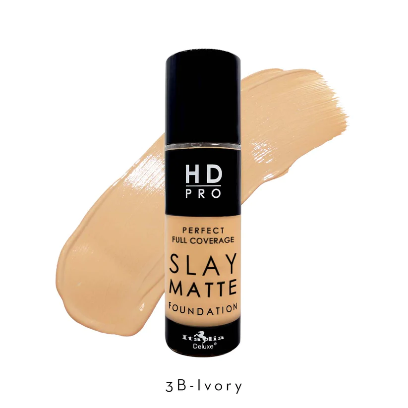 Maquillaje líquido Italia Deluxe HD Pro matte 3B Ivory