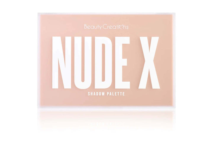 Paleta de sombras Beauty Creations Nude X