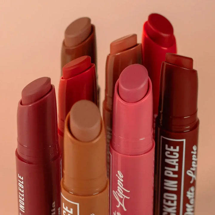 Labial Matte Italia Deluxe Locked In Place 02 Besitos