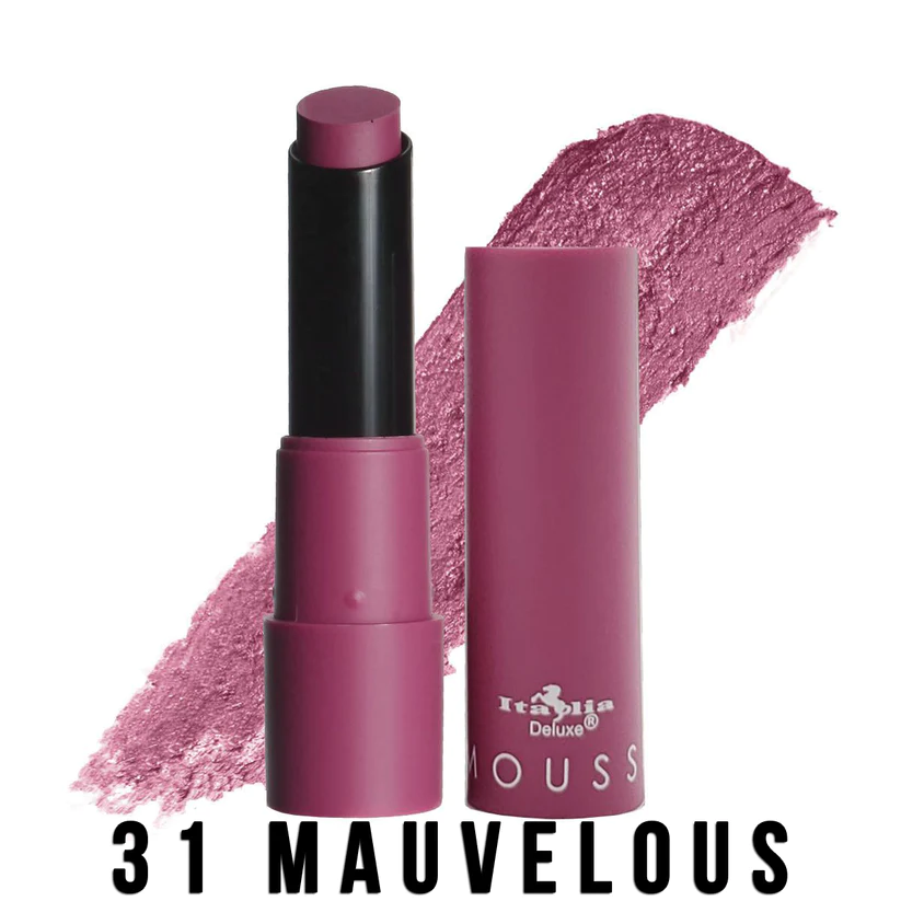 Labial barra Mousse Matte Italia Deluxe 31 Mauvelous
