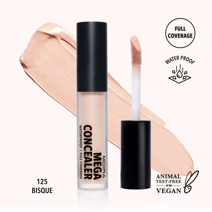 Corrector líquido Moira Mega concealer 175 Warm Oat