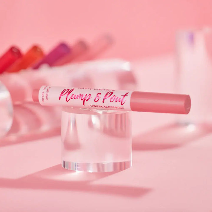 Lipgloss Stick Beauty Creations Plump y Pout Platonic