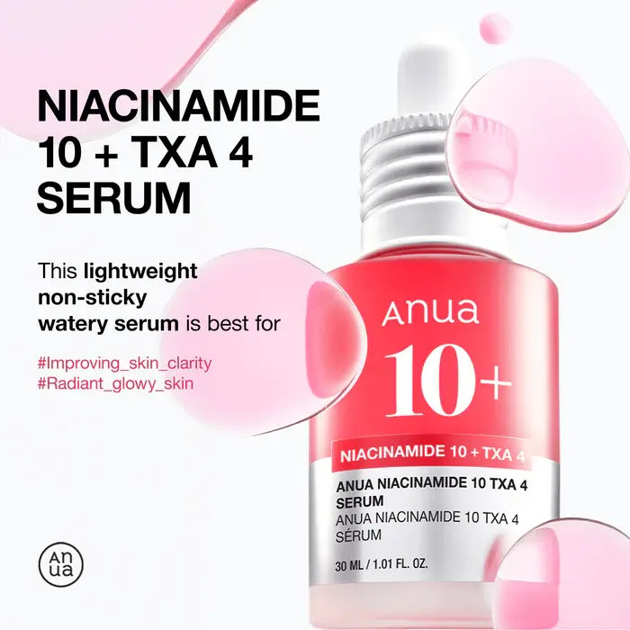 Suero Niacinamide 10 TXA 4 Anua 30ml - Iconika Beauty Shop