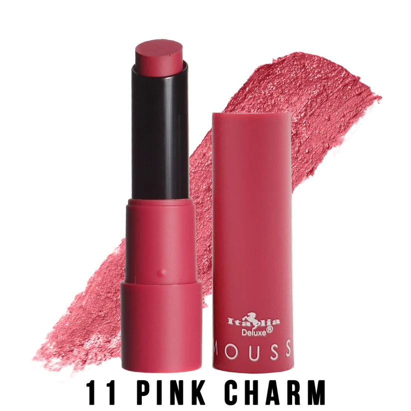 Labial barra Mousse Italia Deluxe 11 Pink charm