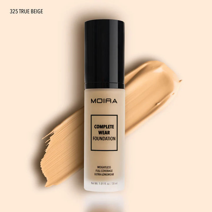 Maquillaje líquido Moira 325 True Beige