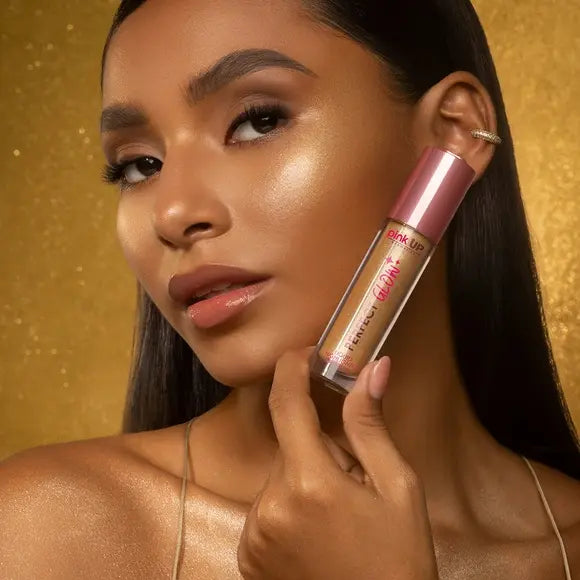 Iluminador Liquido Pink up Perfect Glow 05 Bright 9g Pink Up