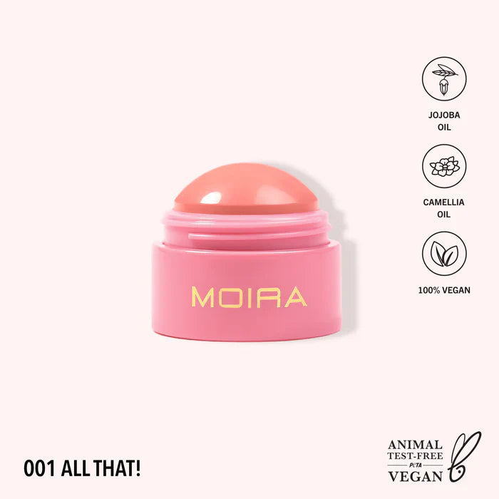 Multiusos Moira Soft blush balm 001 All that