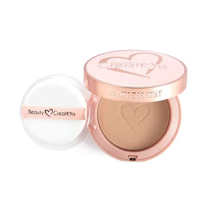 Maquillaje compacto Beauty Creations Flawless stay 4