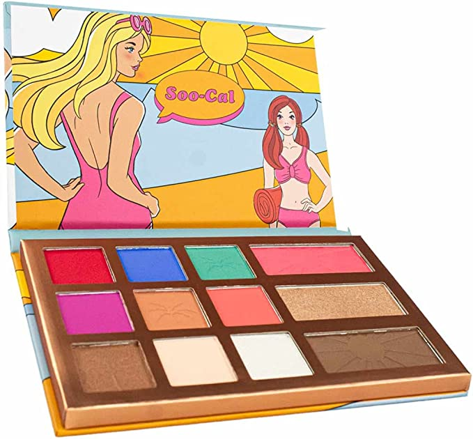 Paleta de rostro BYS Barbie malibu