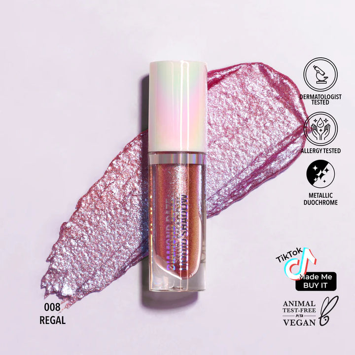 Sombra Líquida Moira Diamond Daze 08 Regal