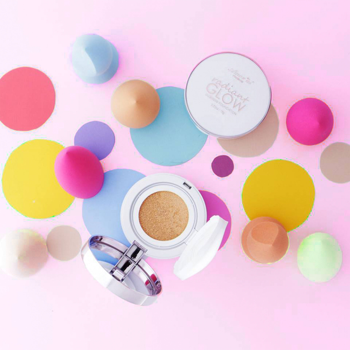 Maquillaje cushion Amor Us Radiant glow 01 Creamy natural