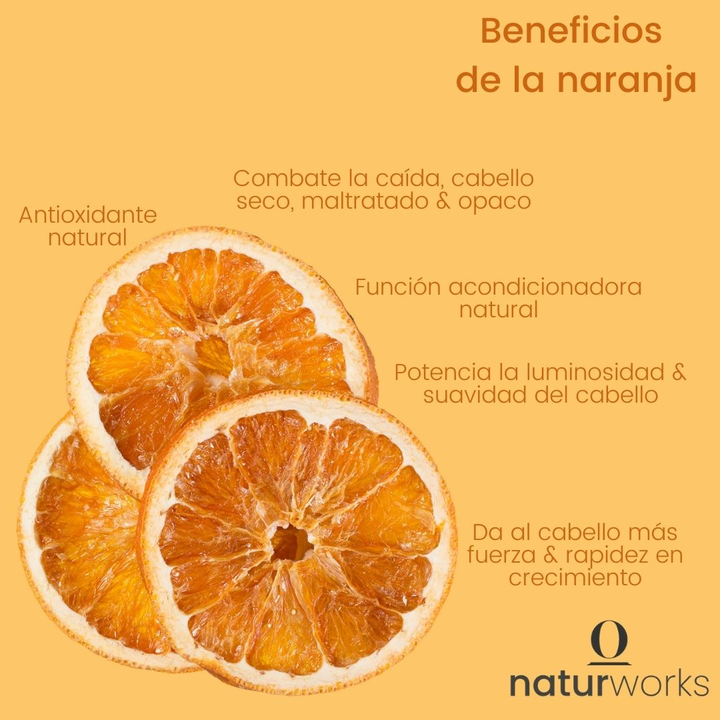 Acondicionador sólido Naturworks Hidratacion profunda toronja y naranja 90 gr