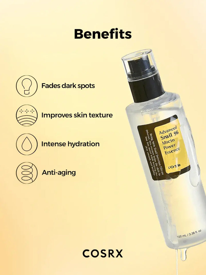 Esencia facial COSRX Advanced Snail 96 Mucin 100 ml