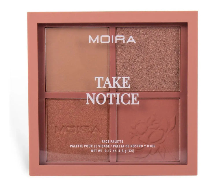 Paleta de rostro Moira Take Notice