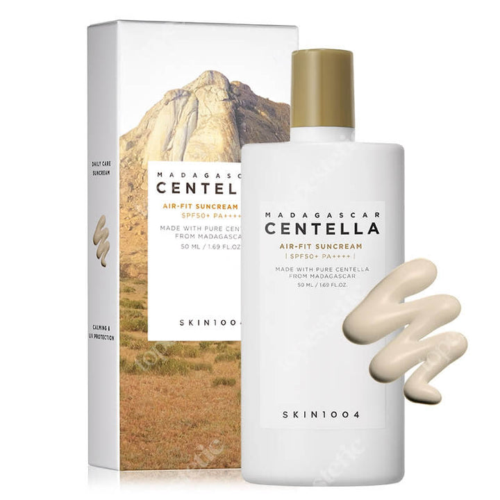 Protector solar líquido Skin1004 AirFit Suncream Plus FPS 50+ 50 ml