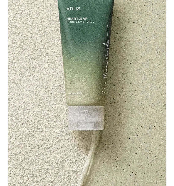 Mascarilla de Arcilla Heartleaf Pore Clay Pack Anua 100ml - Iconika Beauty Shop