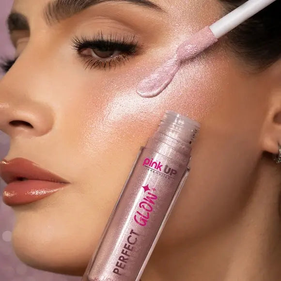 Iluminador Liquido Pink up Perfect Glow 01 Shine 9g Pink Up