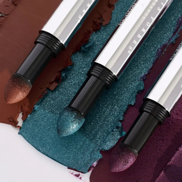 Sombra en lapiz con esponja Beauty Creations x Luis Torres My essentials 3 piezas