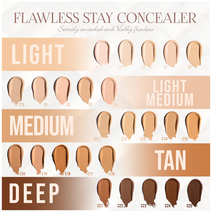 Corrector líquido Beauty Creations Flawless stay C7