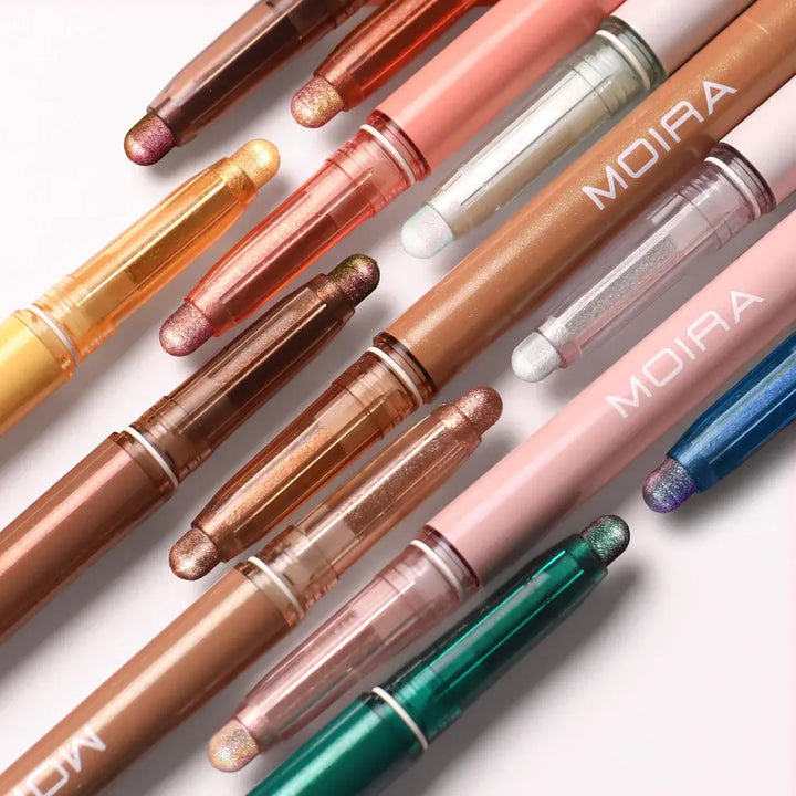 Sombra en barra Moira Stellar glaze stick 04 Beauty queen
