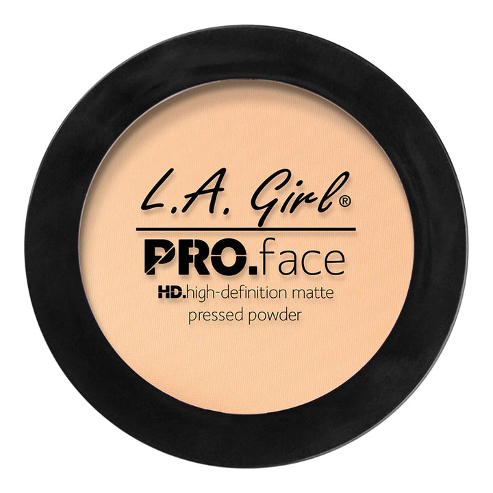 Polvo compacto mate La Girl Porcelain
