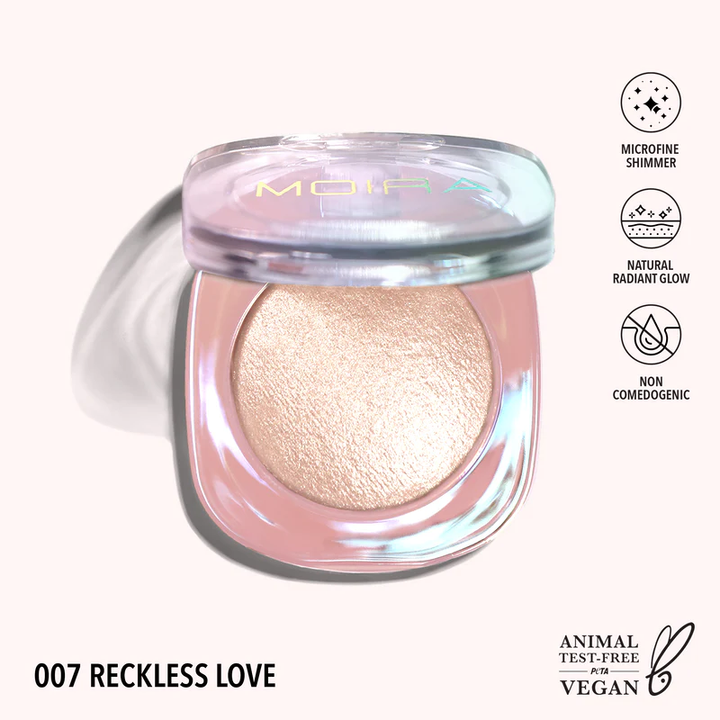 Iluminador Polvo Moira 007 Reckless Love