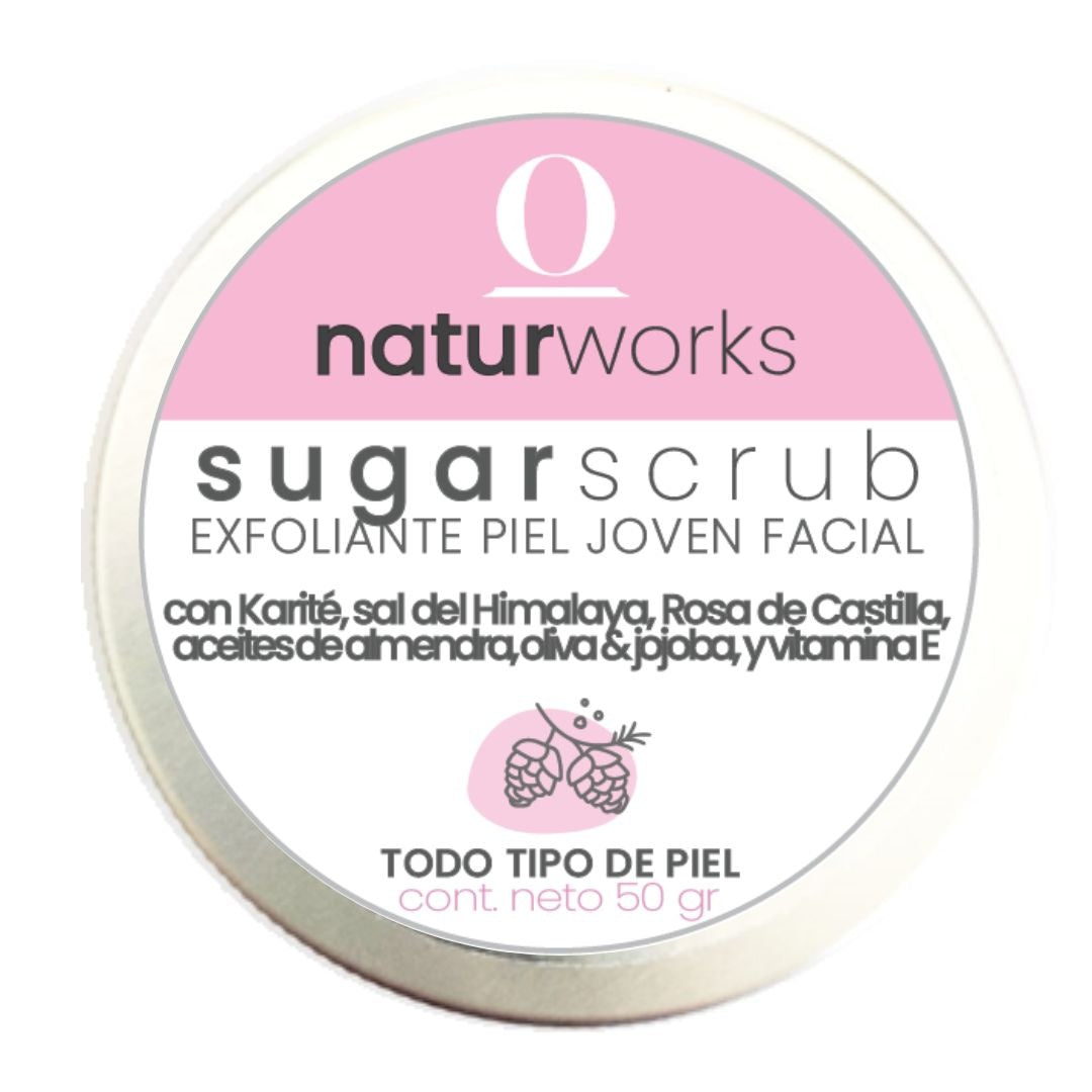 Sugar Scrub Exfoliante Naturworks 50 gr