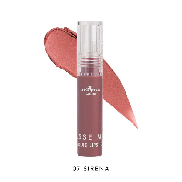 Labial líquido Mousse Mate Italia Deluxe Sirena 07