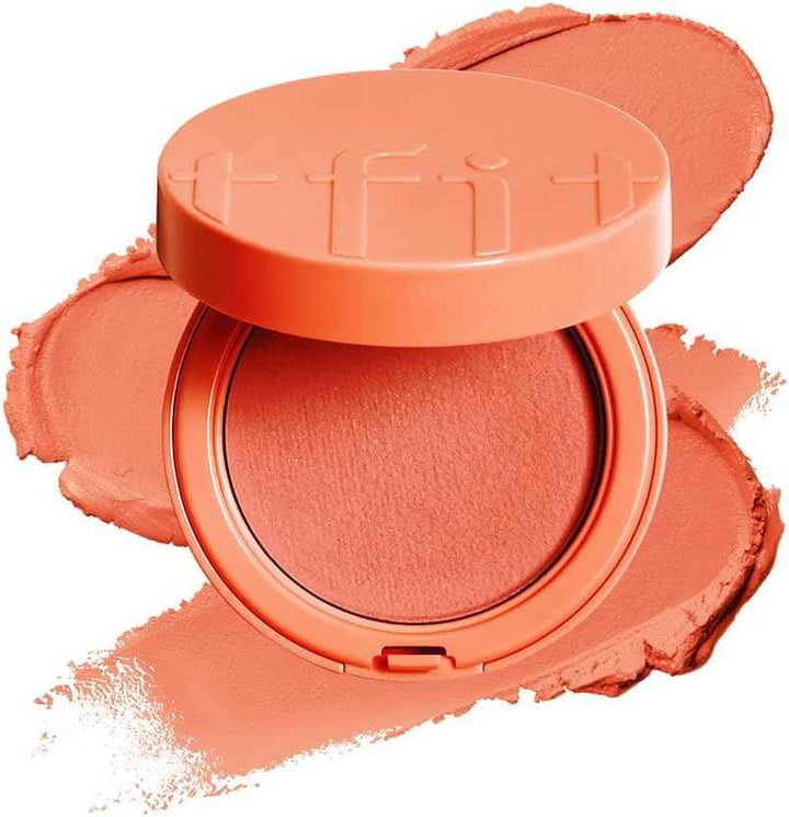 Rubor Tfit Fluffy Velvet Cushion Blush O01 Coral